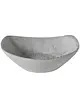 Gural Sausschaaltjes | STRIPES | Porselein | Lichtgrijs | 12 Stuks | 100x80mm 