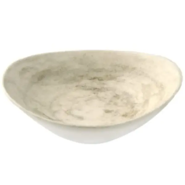 Sausschaaltjes | RAW | Porselein | Beige | 12 Stuks | 100x80mm