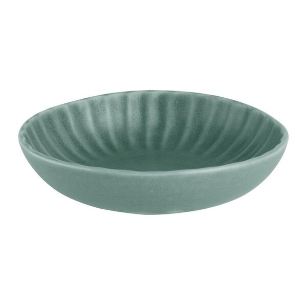 Coupeschalen | CORALLITE | Porselein | Groen | 6 Stuks | Ø160x40(h)mm