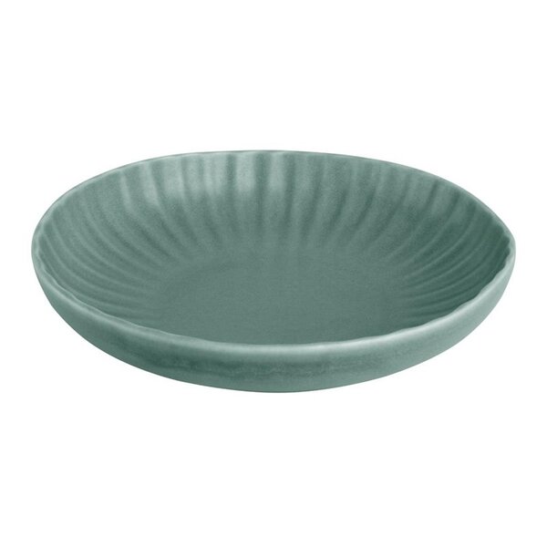 Coupeschalen | CORALLITE | Porselein | Groen | 6 Stuks | Ø220x50(h)mm