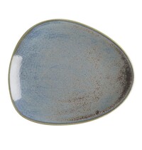 Olympia Borden | EMBER | Porselein | Blauw/Bruin | 4 Stuks | Ø308x30(h)mm