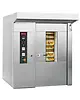 Diamond Roterende Bakkerij Oven | ROTOR LINE | 15/18 Niveaus (EN600x800) | Elektrisch | 50°C/300°C | 47kW (400V) | Bevochtiging (Automatisch) | Incl. Afzuiging | 1840x1850x2520(h)mm 