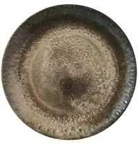 Gural Borden | CRATER | Porselein | Patina-Brons | 12 Stuks | Ø210mm 