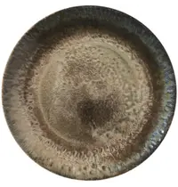 Gural Borden | CRATER | Porselein | Patina-Brons | 6 Stuks | Ø270mm 