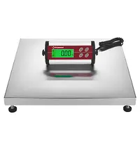 Diamond Platformweegschaal | LIBRA LINE | RVS/Kunststof | Max. 150kg | 50g Nauwkeurig | Draadloos | Waterdicht | 500x500x50(h)mm