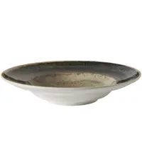 Gural Pastaborden | CRATER | Porselein | Patina-Brons | 6 Stuks | Ø260mm