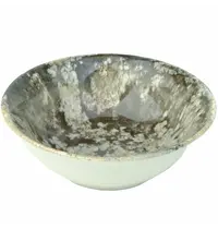 Gural Kommen | FOREST | Porselein | Mosgrijs | 33cl | 12 Stuks | Ø135x45(h)mm 