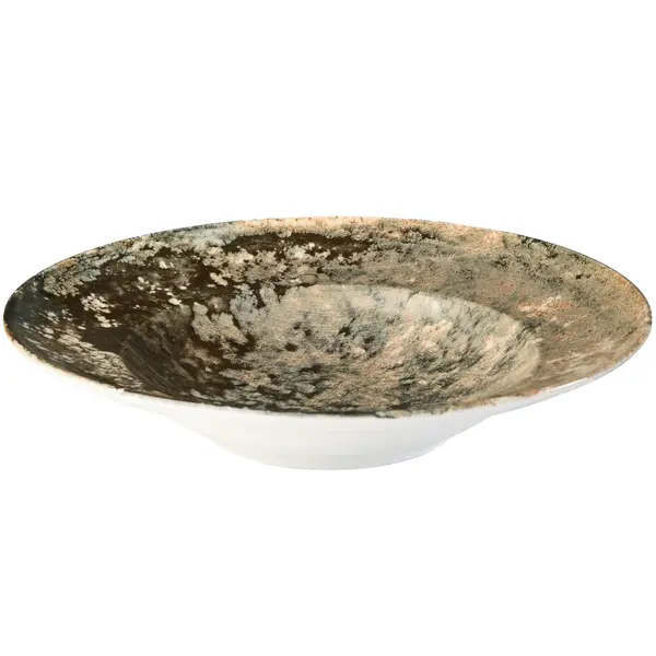 Pastaborden | FOREST | Porselein | Mosgrijs | 6 Stuks | Ø260mm