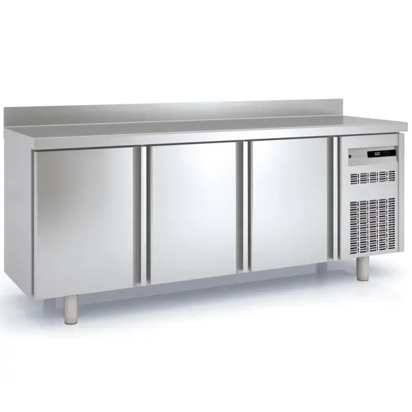 Vrieswerkbank | 600 RANGE | 380L | 3 Deuren | -15°C/-20°C | Statisch + Ventilator | Temperatuuralarm | Achteropstand | 2020x600x850/950(h)mm