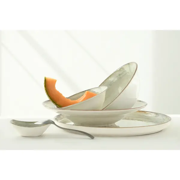 Kommen | NATURE | Porselein | Ecru | 33cl | 12 Stuks | Ø135x45(h)mm