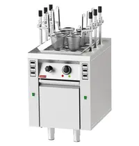 Diamond Pasta-/Noedelkoker | NOODLES LINE | Elektrisch | 30L | ≤100°C | 12kW (400V) | Vulkraan + Aftapkraan | Automatische Mandlift | 600x750x850/1200(h)mm