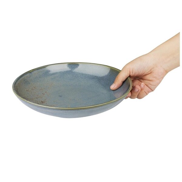 Coupeschalen | EMBER | Porselein | Blauw/Bruin | 54.8cl | 4 Stuks | Ø230x47(h)mm