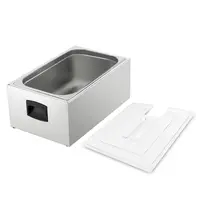 Diamond Sous-Vide Waterbak | VACUUM COOKING PLUS | RVS | 27L | 1/1 GN | Incl. Deksel | 360x565x230(h)mm 
