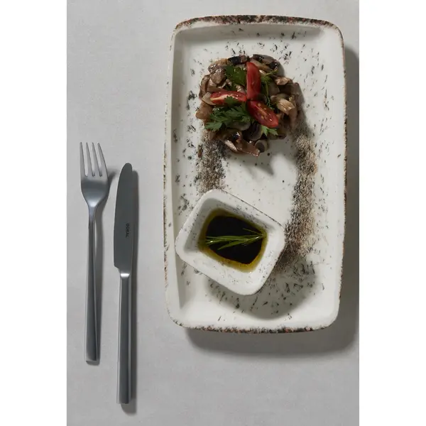 Dipschaaltjes | GALAXY | Porselein | Wit | 12 Stuks | 100x80mm