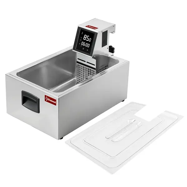 Sous-Vide Set | VACUUM COOKING PLUS | 1/1 GN | 27L | 24°C/99°C | 2kW (230V) | NFC + Touchscreen | 360x565x230/330(h)mm