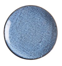 Olympia Coupeborden | DENIM | Porselein | Blauw | 6 Stuks | Ø180x19(h)mm