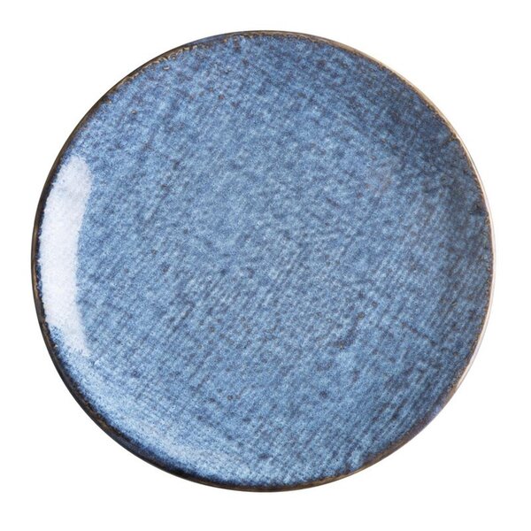 Coupeborden | DENIM | Porselein | Blauw | 6 Stuks | Ø180x19(h)mm