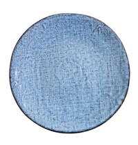 Olympia Coupeborden | DENIM | Porselein | Blauw | 4 Stuks | Ø285x30(h)mm 