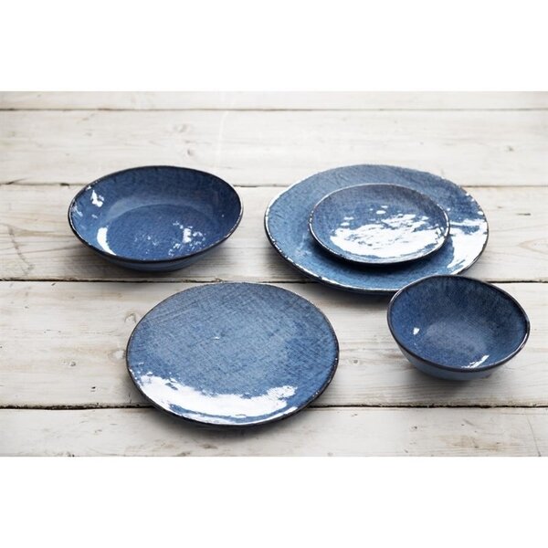 Coupeschalen | DENIM | Porselein | Blauw | 6 Stuks | Ø160x59(h)mm