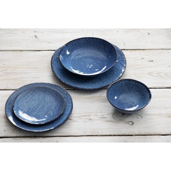 Coupeschalen | DENIM | Porselein | Blauw | 6 Stuks | Ø220x46(h)mm