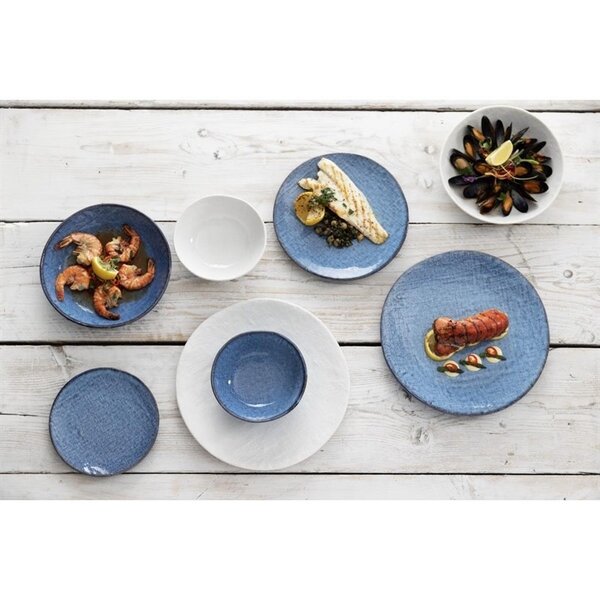 Coupeschalen | DENIM | Porselein | Wit | 6 Stuks | Ø160x59(h)mm