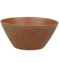 Inspire Kommen | TEXTURE DARK | Porselein | Bruin | 57cl |  6 Stuks | Ø160x76(h)mm 