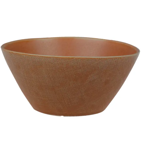 Kommen | TEXTURE DARK | Porselein | Bruin | 57cl |  6 Stuks | Ø160x76(h)mm