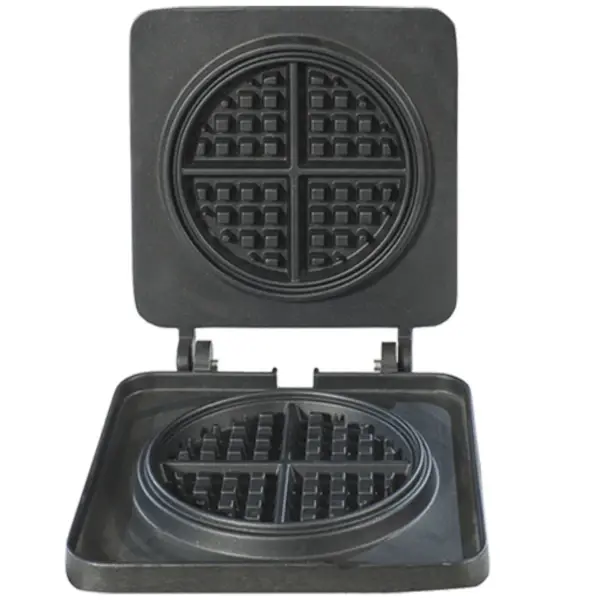 Wisselplaten | AMERICAN | Ronde Wafels (Ø160mm) | Gietijzer