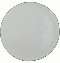 Inspire Borden | BLACK PEPPER | Porselein | Wit | 4 Stuks | Ø260mm