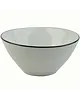 Inspire Kommen | BLACK PEPPER | Porselein | Wit | 57cl | 6 Stuks | Ø160x73(h)mm 