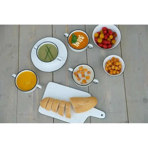 Kommen | BLACK PEPPER | Porselein | Wit | 57cl | 6 Stuks | Ø160x73(h)mm