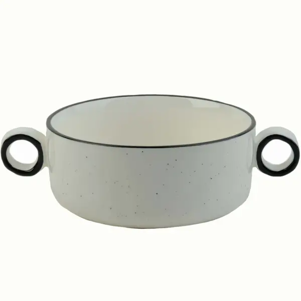 Soepkommen | BLACK PEPPER | Porselein | Wit | 35cl | 6 Stuks | Ø120/175x48(h)mm