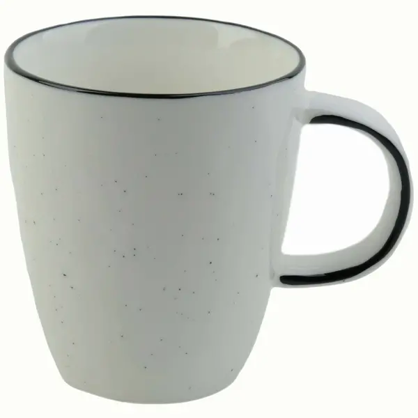 Mokken | BLACK PEPPER | Porselein | Wit | 35cl | 6 Stuks | Ø85/120x100(h)mm