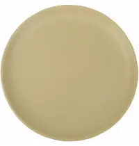Inspire Pizza-/Pannenkoekenborden | PRATO HONEY | Keramiek | Ambergeel | 6 Stuks | Ø310mm