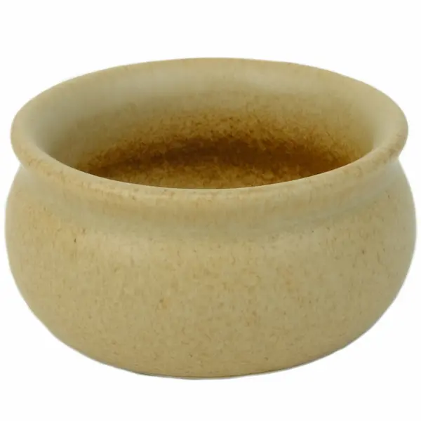 Dipschaaltjes | PRATO HONEY | Keramiek | Ambergeel | 7cl | 12 Stuks | Ø75x35(h)mm