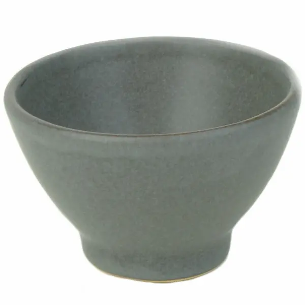 Dipschaaltjes | PRATO TAUPE | Keramiek | Leigrijs | 8cl | 24 Stuks | Ø75x50(h)mm