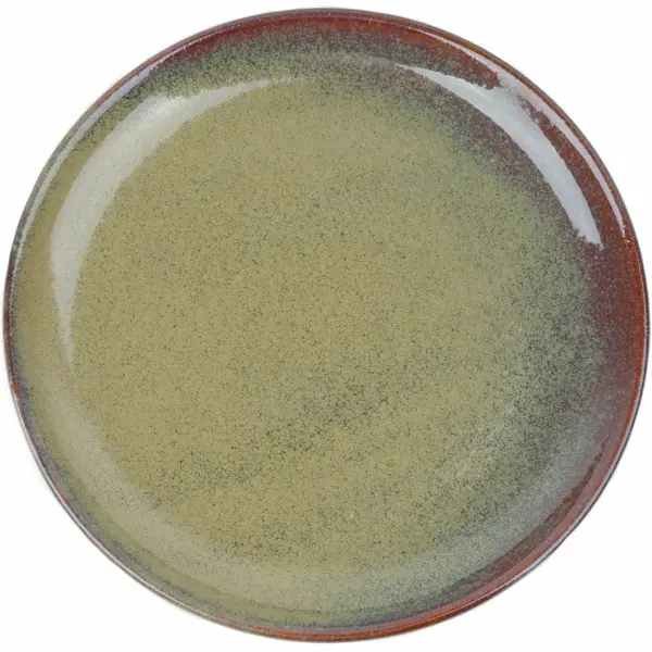 Borden | PRATO RUSTIQUE | Keramiek | Roestbruin | 12 Stuks | Ø160mm