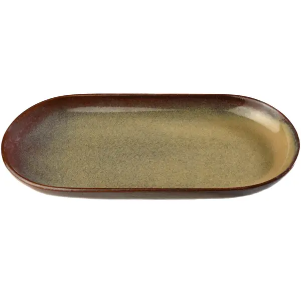 Borden | PRATO RUSTIQUE | Keramiek | Roestbruin | 6 Stuks | 295x140mm