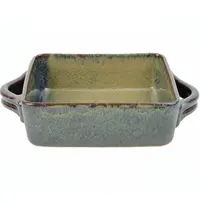 Inspire Serveerschalen | PRATO RUSTIQUE | Keramiek | Roestbruin | 82cl | 6 Stuks | 170x170x55(h)mm