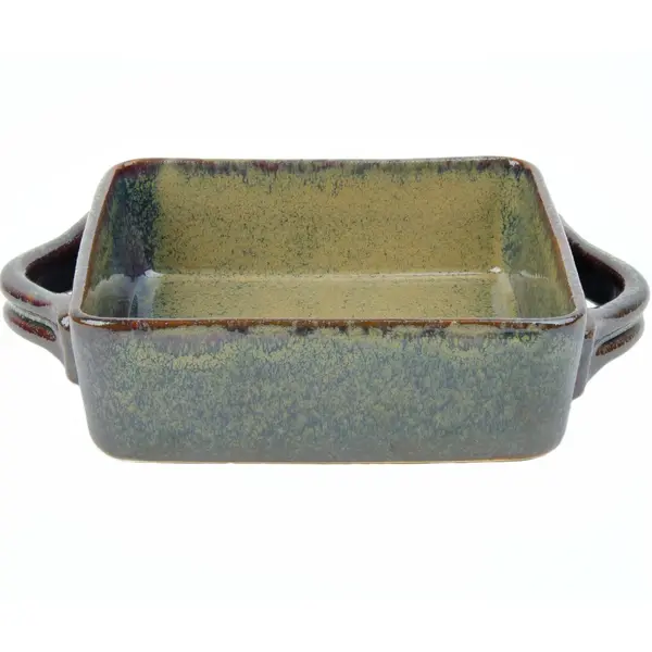 Serveerschalen | PRATO RUSTIQUE | Keramiek | Roestbruin | 82cl | 6 Stuks | 170x170x55(h)mm