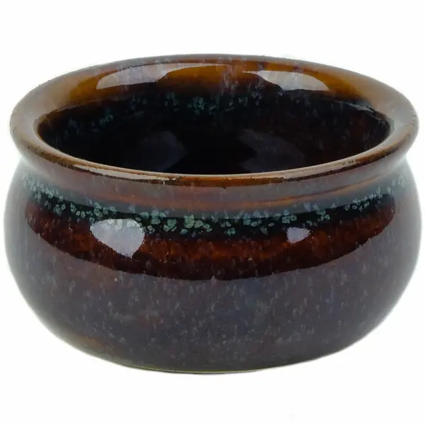 Dipschaaltjes | PRATO RUSTIQUE | Keramiek | Roestbruin | 7cl | 12 Stuks | Ø75x35(h)mm