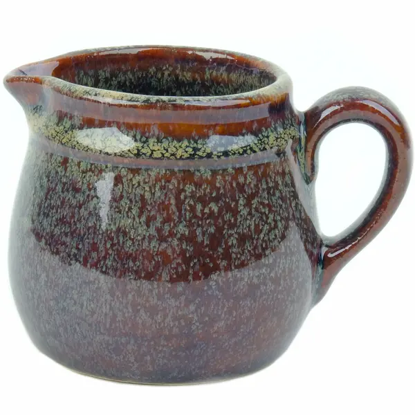 Melkkannetjes | PRATO RUSTIQUE | Keramiek | Roestbruin | 20cl | 12 Stuks | Ø60x75(h)mm