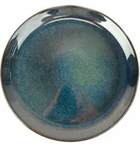 Inspire Borden | PRATO DARKBLUE | Keramiek | Donkerblauw | 12 Stuks | Ø220mm