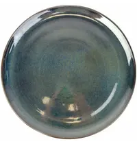 Inspire Pizza-/Pannenkoekenborden | PRATO DARKBLUE | Keramiek | Donkerblauw | 6 Stuks | Ø310mm 