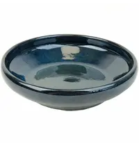 Inspire Diepe Borden | PRATO DARKBLUE | Keramiek | Donkerblauw | 8 Stuks | Ø215x55(h)mm