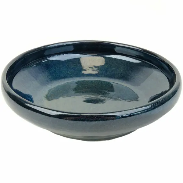 Diepe Borden | PRATO DARKBLUE | Keramiek | Donkerblauw | 8 Stuks | Ø215x55(h)mm