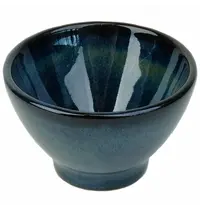 Inspire Dipschaaltjes | PRATO DARKBLUE | Keramiek | Donkerblauw | 8cl | 24 Stuks | Ø75x50(h)mm 