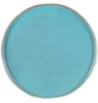Inspire Borden | LAGUNA | Keramiek | Azuurblauw | 6 Stuks | Ø320x20(h)mm