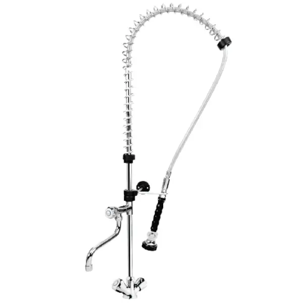 Voorspoeldouche | Handdouche (Flexibele Hals) + Zwenkkraan | Mengkraan | 1-Gats