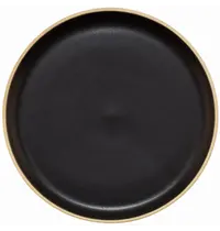 Molde Borden | ATLAS | Keramiek | Zwart | 6 Stuks | Ø220mm
